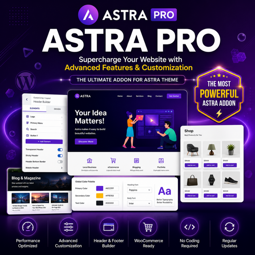 Astra Pro Plugin
