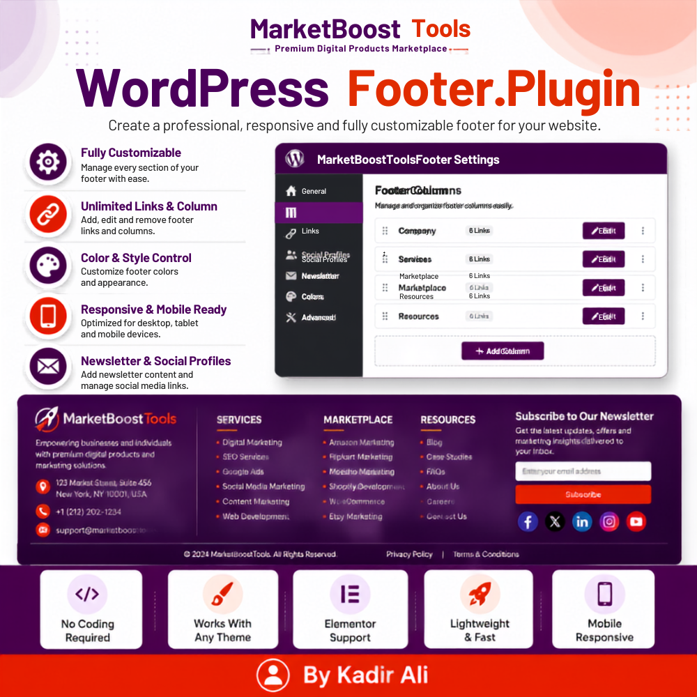 WordPress Footer Plugin