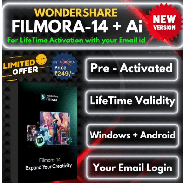 Wondershare Filmora 14 download